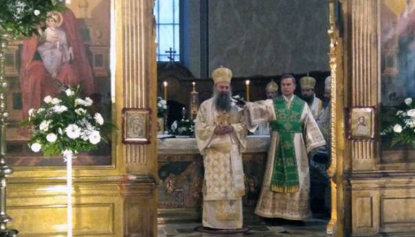 Patrijarh Porfirije služio liturgiju u Sabornoj crkvi u Sarajevu
