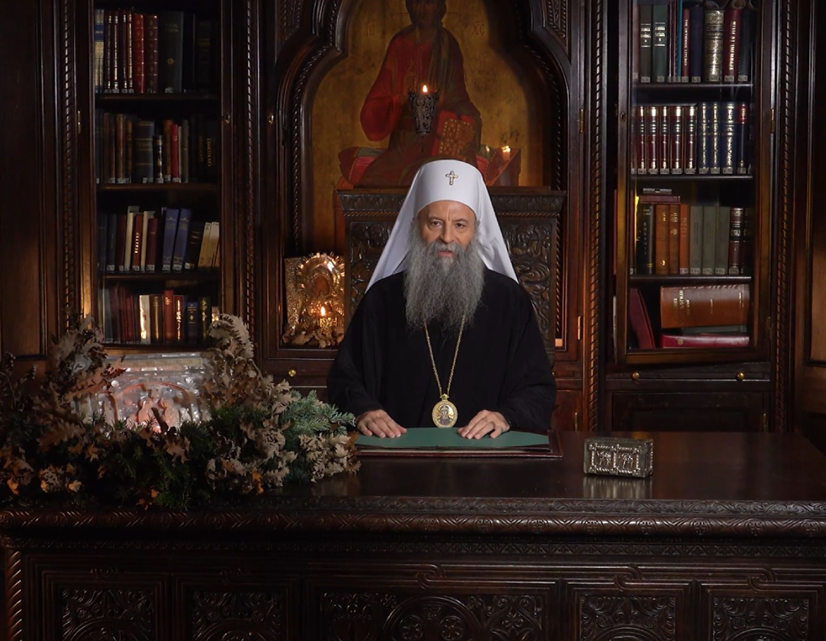 Patrijarh Porfirije: Srbija je duboko podijeljena