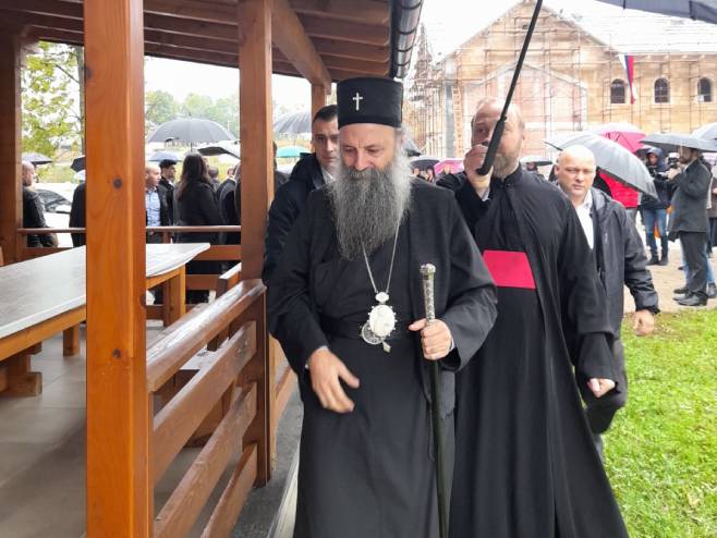 Patrijarh Porfirije stigao u Prijedor