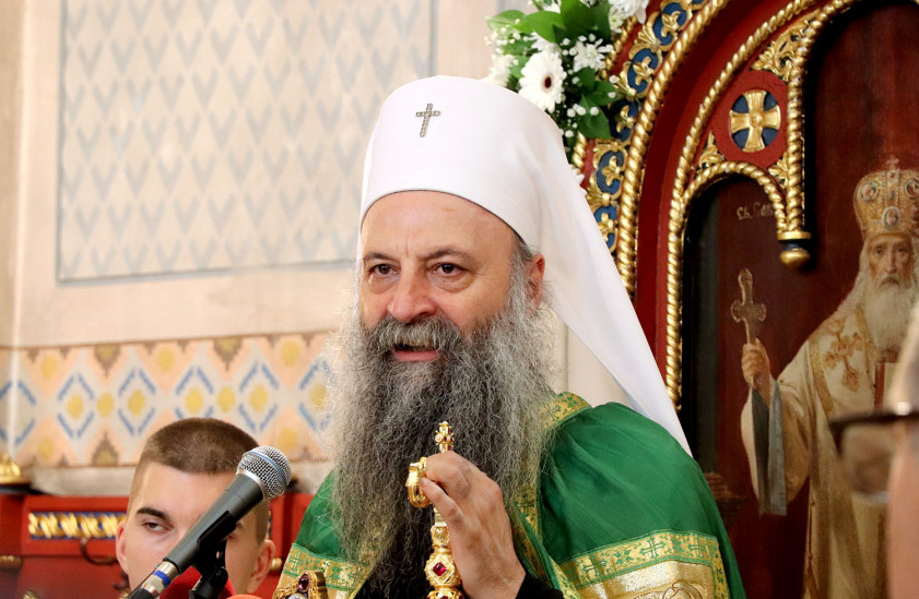 Patrijarh Porfirije stigao u Tuzlu, dočekao ga episkop Fotije