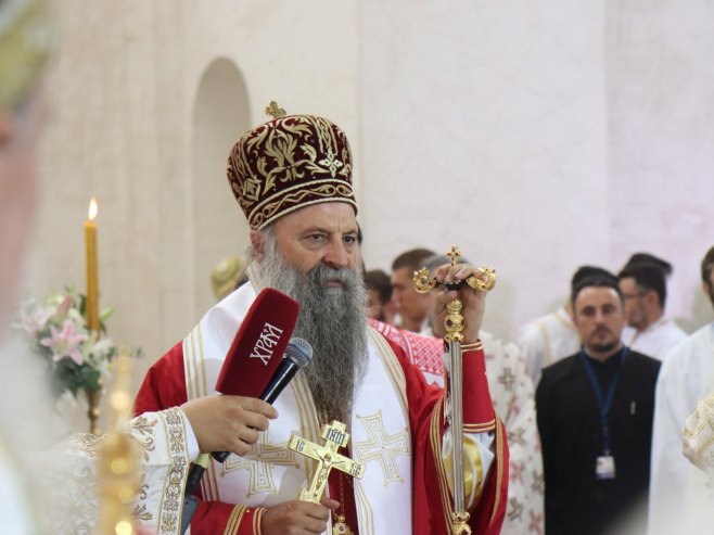 Patrijarh Porfirije u dvodnevoj posjeti Podgorici