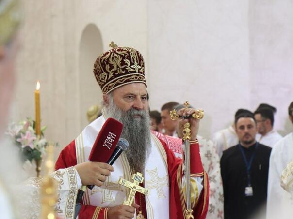 Patrijarh Porfirije u dvodnevoj posjeti Podgorici