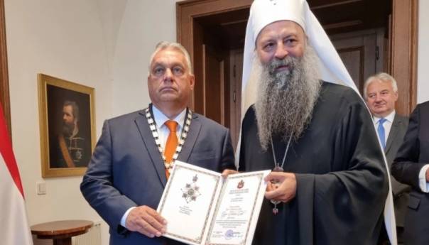 Patrijarh SPC odlikovao mađarskog premijera
