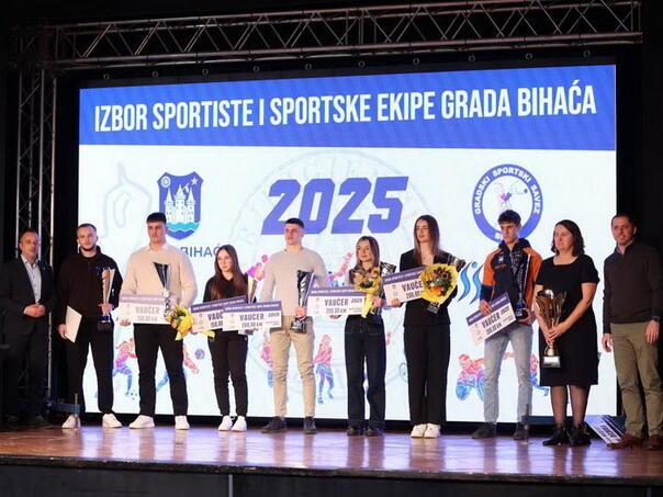 Pečenković najbolja sportašica Bihaća, klubovi "Una" i "Daj krug" najuspješnije ekipe