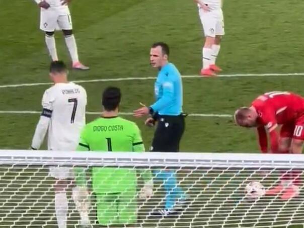 Peljto se raspravljao sa Ronaldom nakon što je svirao penal protiv Portugala