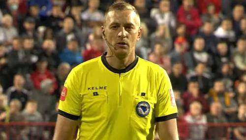 Peljto sudi mostarski derbi, Sabrija Topalović na Grbavici