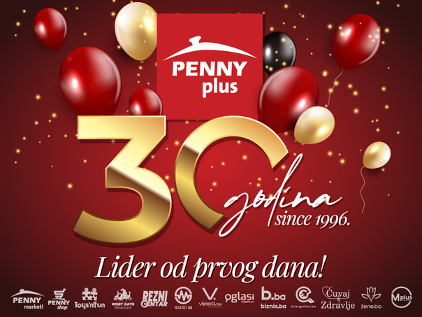 Penny Plus slavi 30 godina rasta, povjerenja i uspjeha