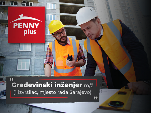Penny Plus traži građevinskog inženjera