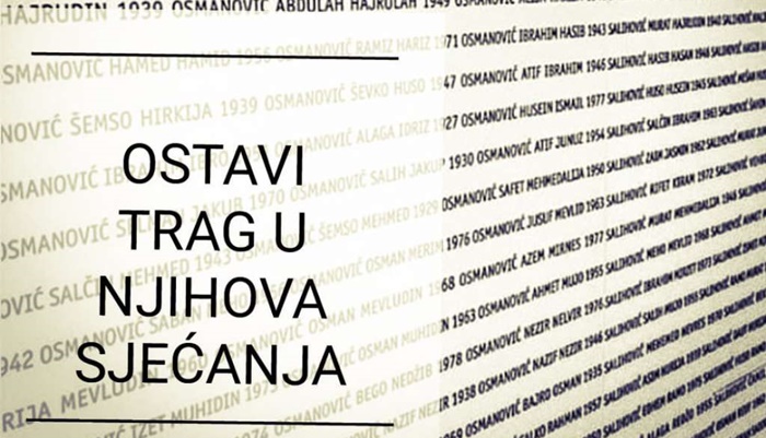 Performansom 'Ostavi trag u njihova sjećanja' SARTR već deseti put obilježava 11. juli
