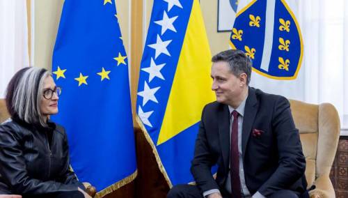 Perinat u susretu sa Bećirovićem: Španija podržava BiH u procesu evropskih integracija