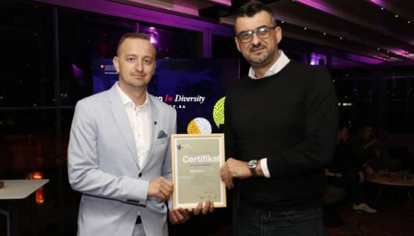 Pet bh. kompanija i institucija dobilo certifikat 'Izvrsnost u različitosti'