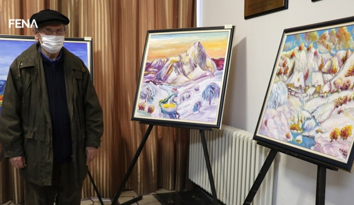 Petar Vidić poklonio 15 slika Akademiji nauka i umjetnosti BiH