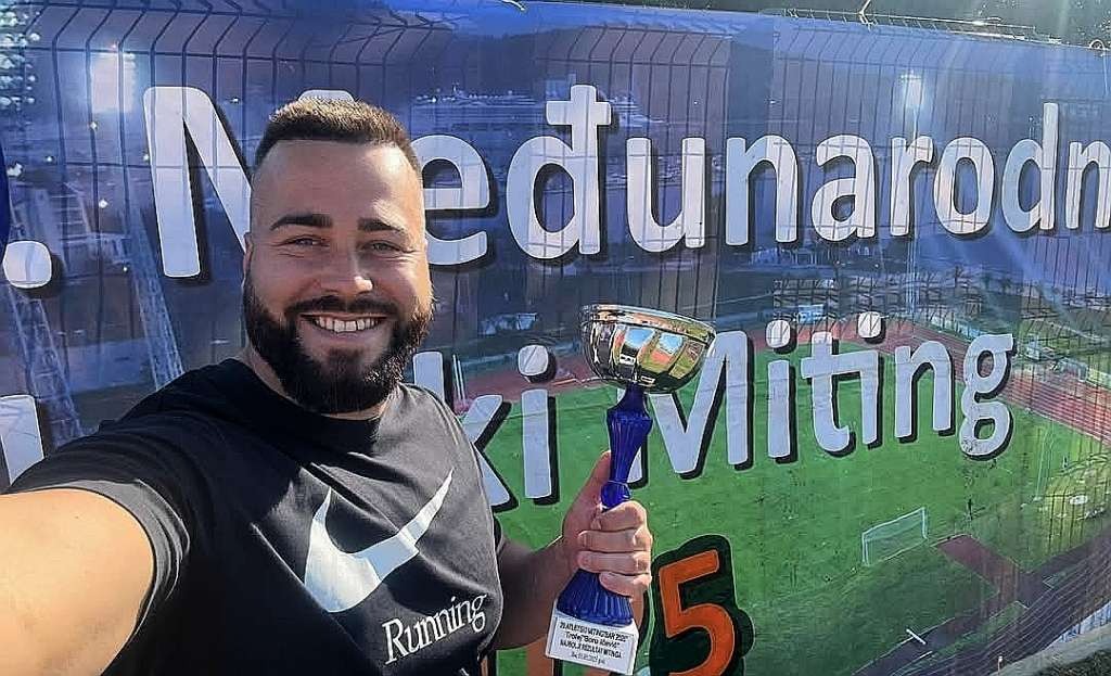 Pezer pobijedio na atletskom mitingu u Baru: Forma ide u pravom smjeru