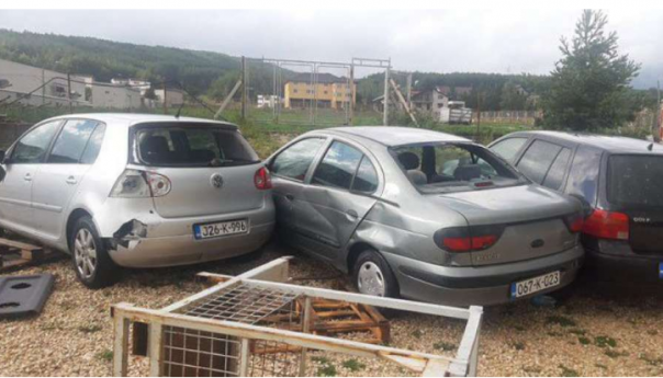 Pijavica napravila veliku štetu na vozilima i obiteljskim kućama u Tomislavgradu