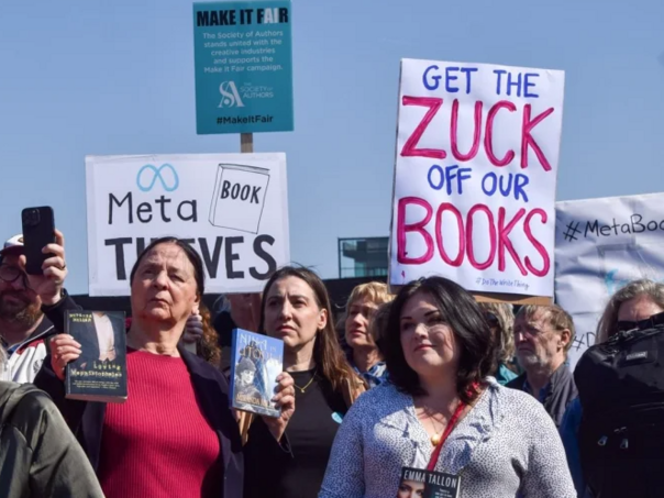 Pisci u Londonu protestuju zbog upotrebe njihovih djela u razvoju vještačke inteligencije