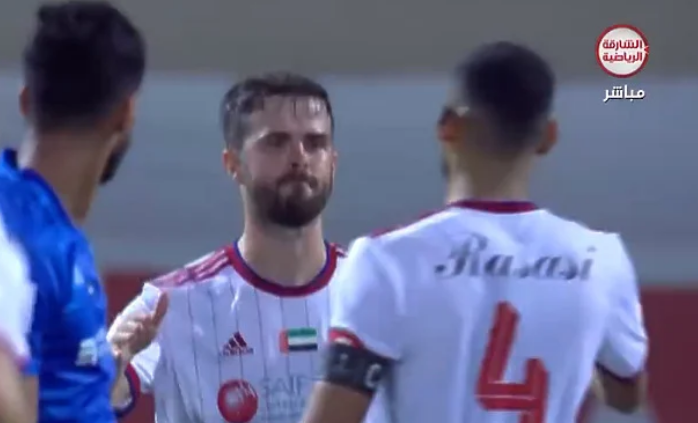 Pjanić se poslije mjesec dana vratio na teren i pogodio za Sharjah