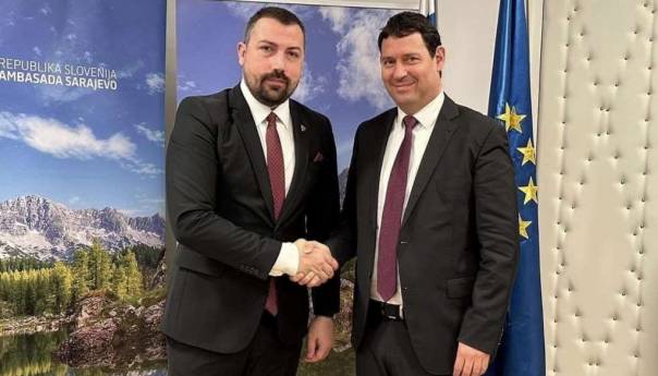 Plakalo se sastao sa specijalnim predstavnikom Slovenije za zapadni Balkan Frangešom