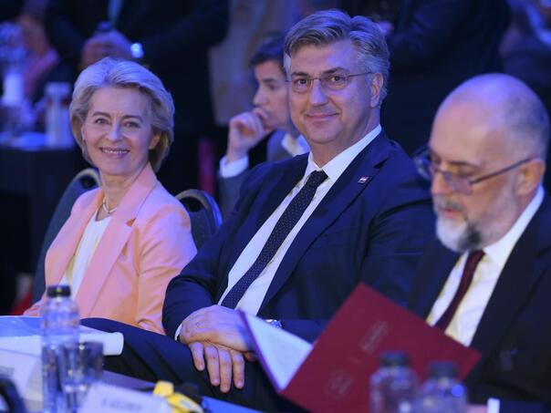 Plenković: Borjana, Dragane uz vas smo, Ursula računam na tebe