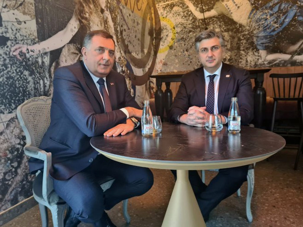 Plenković: Dodikove prijetnje ne treba podcjenjivati