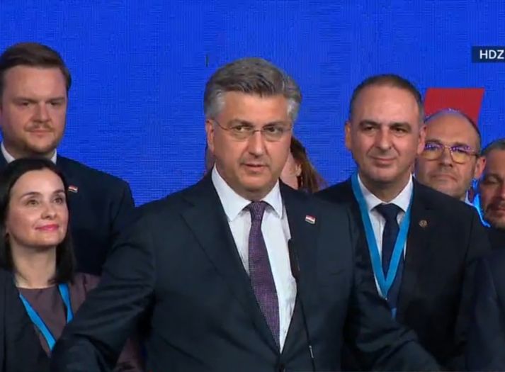 Plenković: HDZ je opet pobijedio, krećemo u formiranje Vlade
