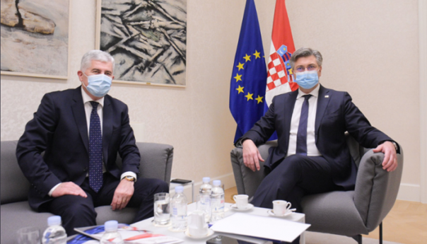 Plenković i Čović opet u Zagrebu o Izbornom zakonu
