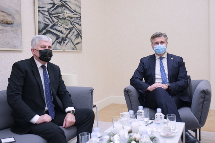 Plenković i Čović ponovo u Zagrebu: Izborni zakon preduvjet