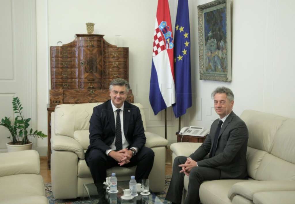 Plenković i Golob: Arbitražu mičemo iz dnevne politike