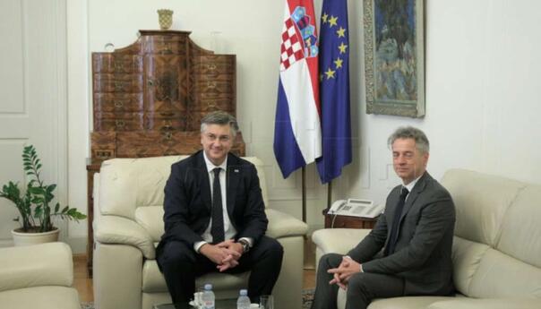 Plenković i Golob: Arbitražu mičemo iz dnevne politike