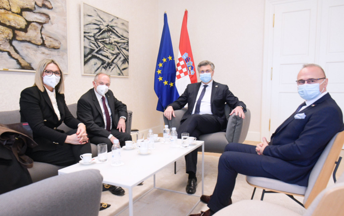 Plenković i Juratović o situaciji u BiH