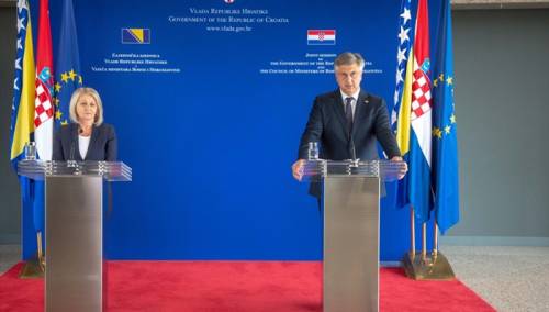 Plenković i Krišto: Rješenje izbornog zakona prioritet