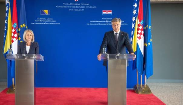 Plenković i Krišto: Rješenje izbornog zakona prioritet