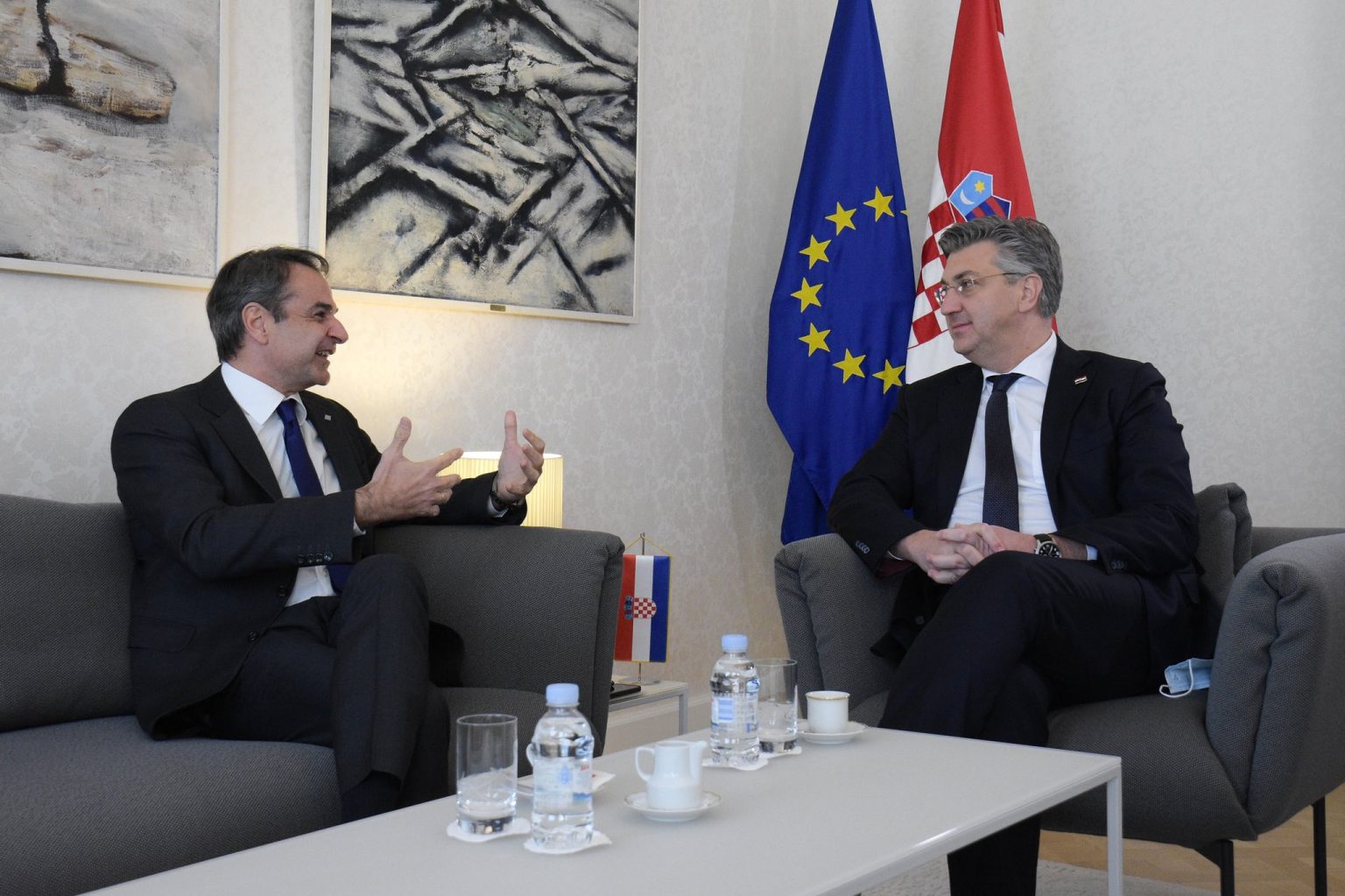 Plenković i Micotakis o situaciji u BiH