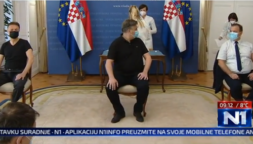 Plenković, Jandroković i Beroš cijepili se AstraZenecom