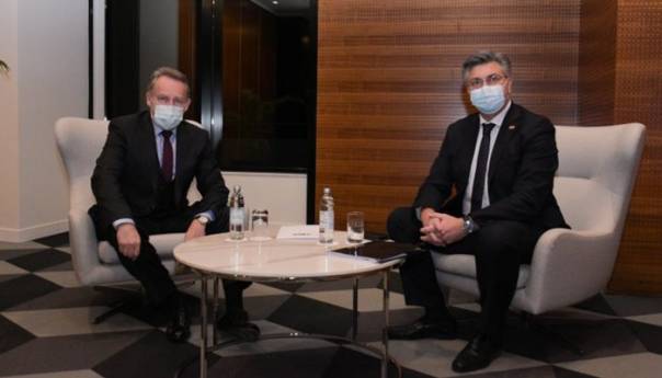 Plenković najavio susret s Izetbegovićem