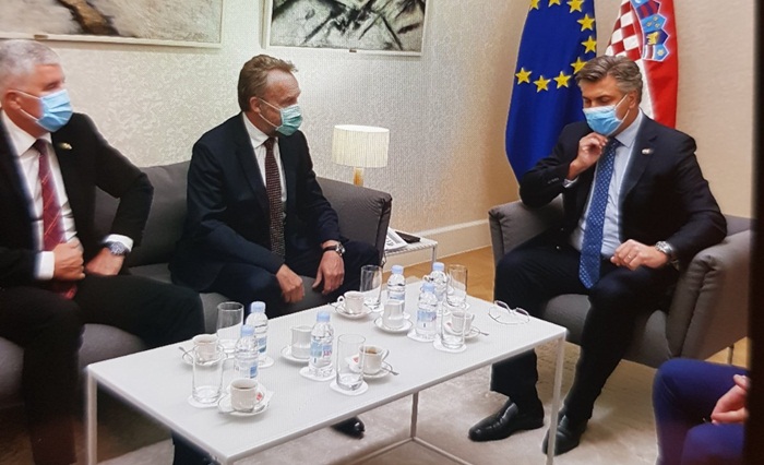 Plenković nakon sastanka: Podrška reformama i EU putu BiH