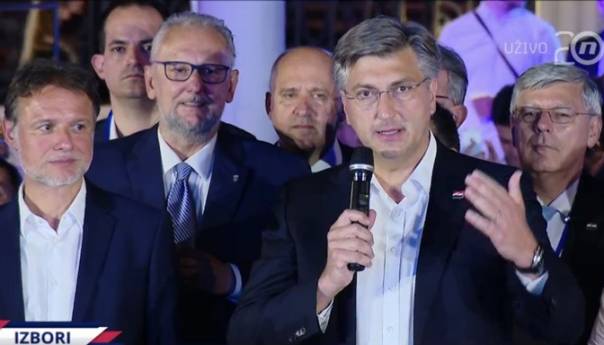 Plenković nakon velike pobjede: Ovaj rezultat obvezuje