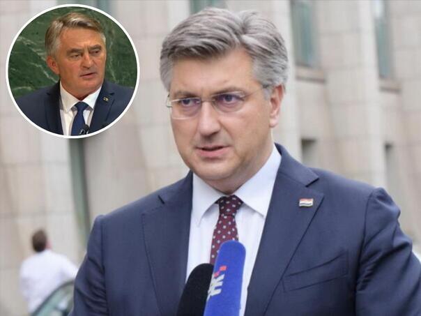 Plenković napao Komšića: Od susjedne zemlje, žalosno
