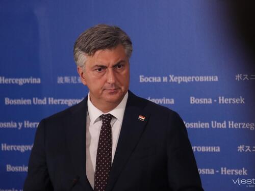 Plenković o Izbornom zakonu, mostu Hercegovina, plinovodu, novcu iz EU...