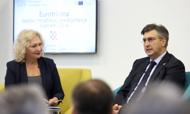 Plenković ocijenio uspješnim prvi mjesec hrvatskog predsjedanja EU-om