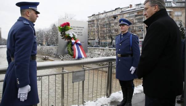 Plenković odao počast žrtvama opsade Sarajeva