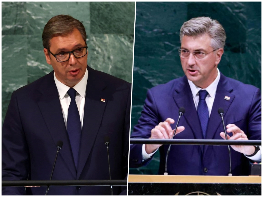 Plenković odgovorio na Vučićeve tvrdnje u govoru u UN-u