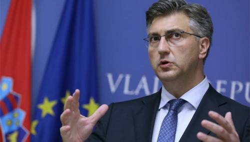 Plenković osudio uvredljive poruke protiv Srba