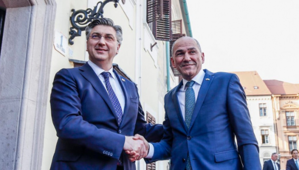Plenković podržao Janšu uoči parlamentarnih izbora u Sloveniji