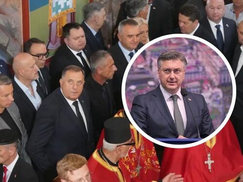 Plenković: Prisustvo Dodika na sahrani Mladića ćemo dići na svim nivoima