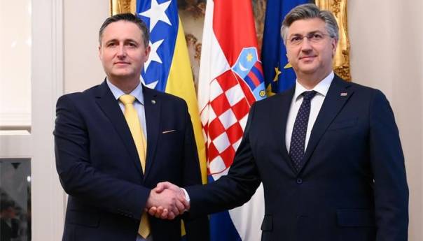 Plenković s Bećirovićem o EU putu i izbornoj reformi