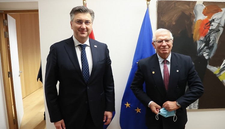 Plenković s Borrellom o Izbornom zakonu BiH