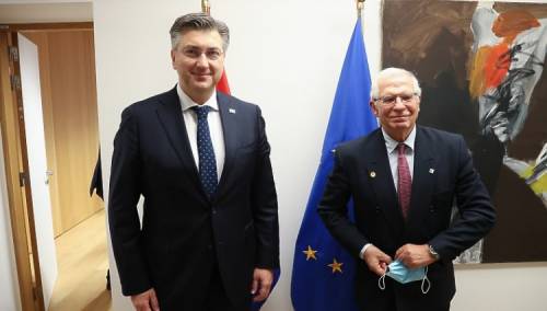 Plenković s Borrellom o Izbornom zakonu BiH