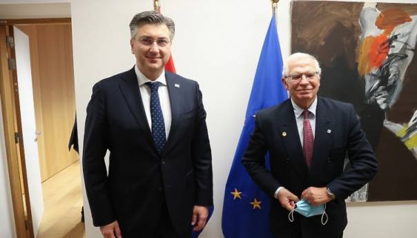 Plenković s Borrellom o Izbornom zakonu BiH