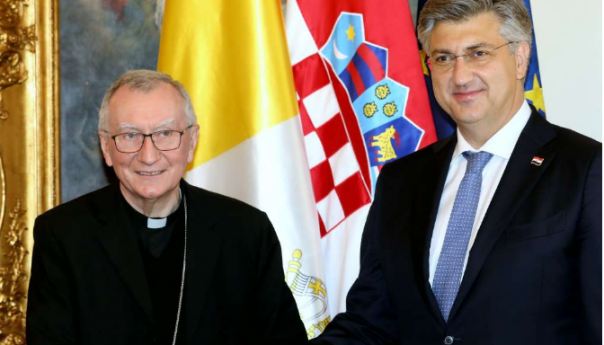 Plenković s državnim tajnikom Vatikana o Izbornom zakonu BiH