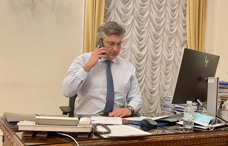 Plenković s Michelom o izmjeni Izbornog zakona BiH